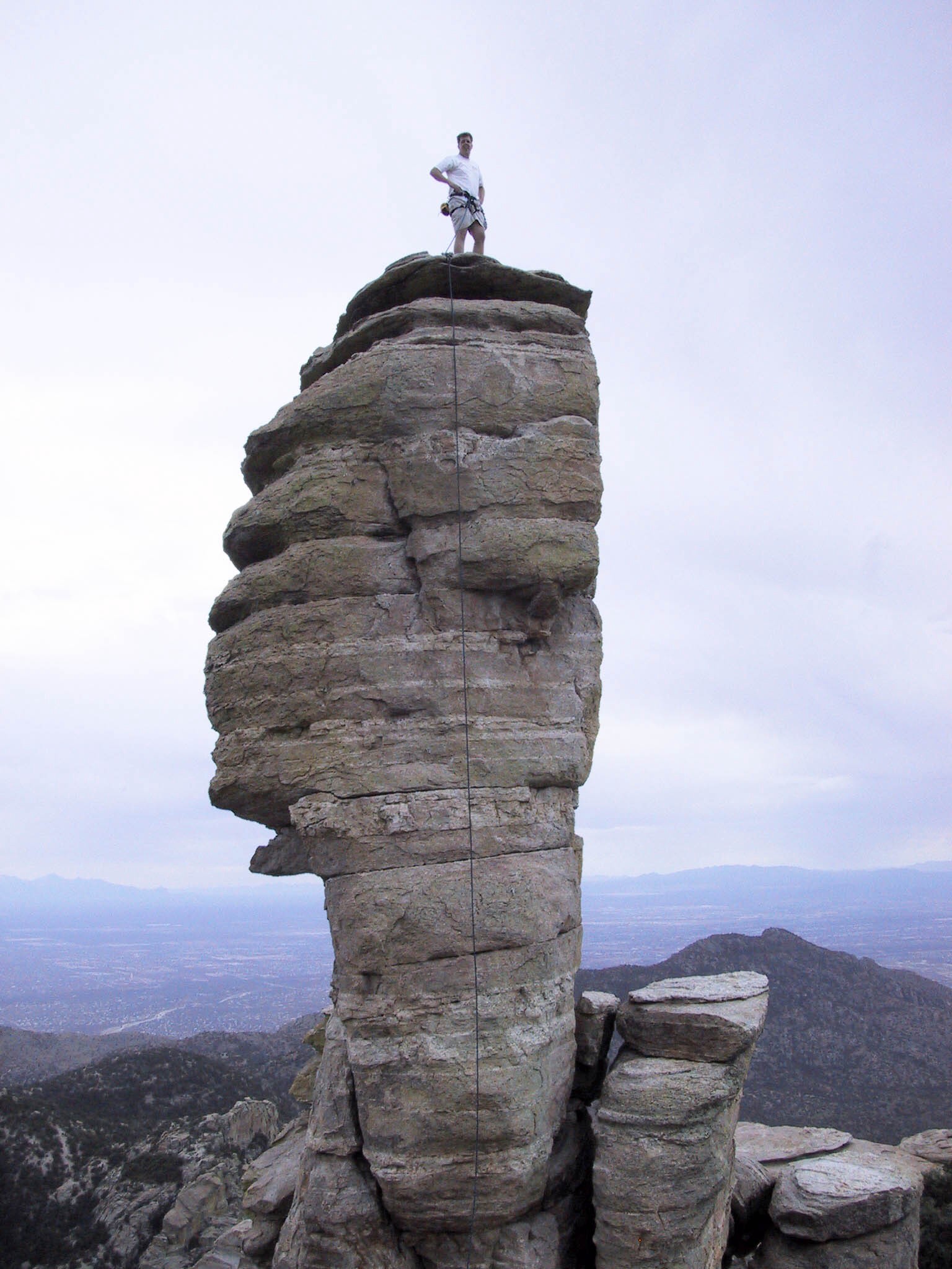 Glory days. Hitchcock Pinnacle, Mt Lemmon. Super easy but awesome views.